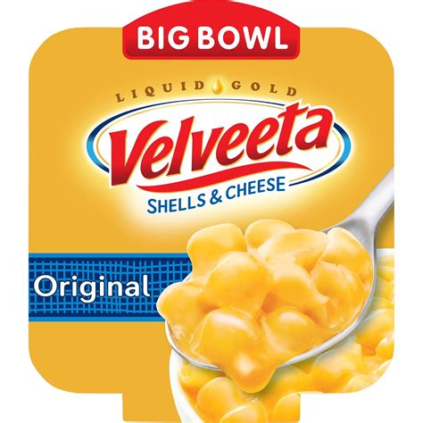 Velveeta Shells And Cheese Original Shell Pasta With Cheese Sauce And 2x The Creamy