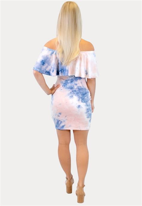 Pink And Blue Gender Reveal Dress