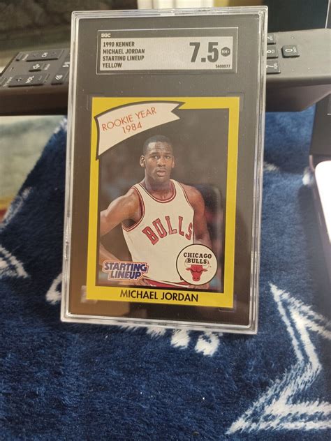 Low Pop 1990 Kenner Starting Lineup Michael Jordan SG 7 5 EBay