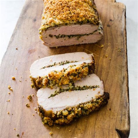 Herb Crusted Pork Roast With Mustard And Caraway Cooks Illustrated Recipe