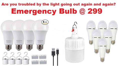 Rechargeable Led Bulbs Bulb Will Keep On Even After The Light Is Cut