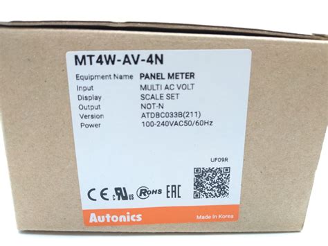 Đồng hồ đo Volt AC MT4W AV 4N Autonics