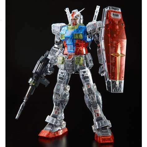 PG UNLEASHED 1 60 CLEAR COLOR BODY FOR RX 78 2 GUNDAM GUNDAM