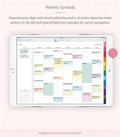 Free Digital Planner 2021 For Goodnotes Notability Xodo