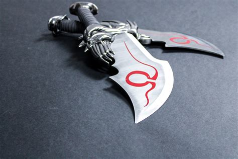 Kratos Blades Of Chaos God Of War Chained Knife Etsy