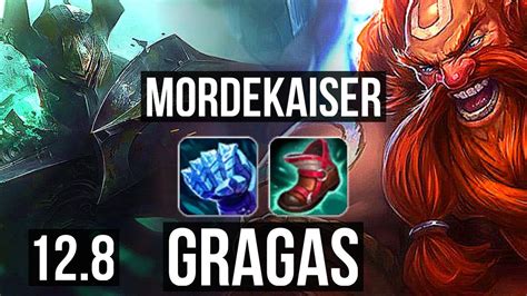 Mordekaiser Vs Gragas Top 8 0 3 600 Games Legendary 1 0m