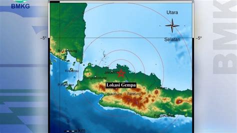 Gempa Bumi Guncang Jabar Sabtu 9 September 2023 Info BMKG Kedalaman