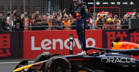 Na Een Vlekkeloos Raceweekend In Shanghai Kan Verstappen Nu Ook De