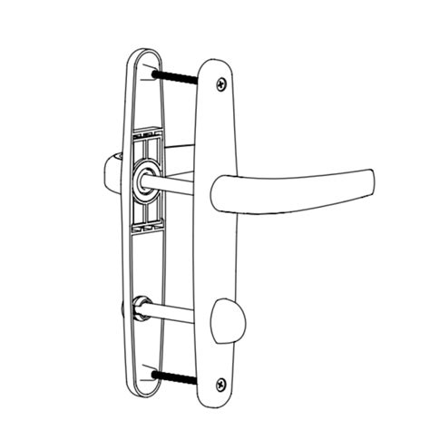 DOOR HANDLE AL IZMIR WC TYPE DELUXE 8003 Windoform