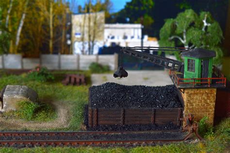 Modelarstwo Kolejowe Diorama Kolejowa W Glowa W Skali H Cz V