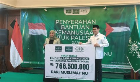 Muslimat Nu Salurkan Bantuan Rp Juta Untuk Palestina Suara Surabaya