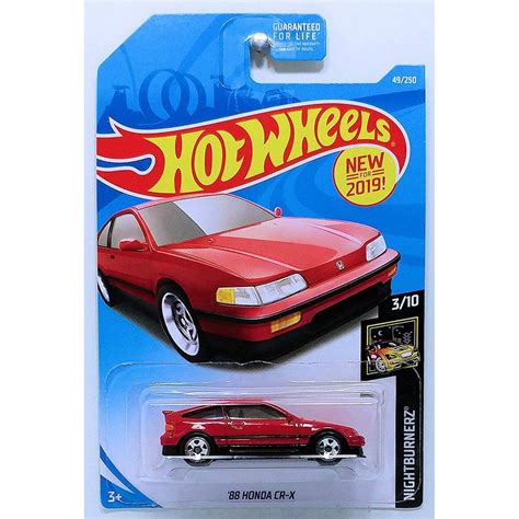Hot Wheels Nightburnerz No Honda CR X Shopee Thailand