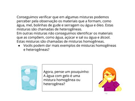 Atividades Sobre Misturas 4 Ano Acessaber RETOEDU