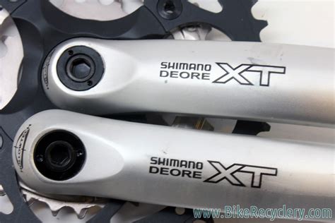 Shimano Xt 9 Speed Crankset Fc M751 175mm 443222t Nos Wshop Wear