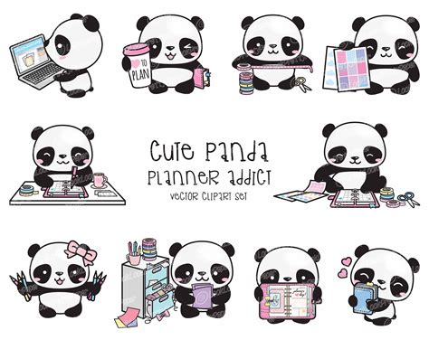 Kawaii Pandas Wallpapers - Wallpaper Cave