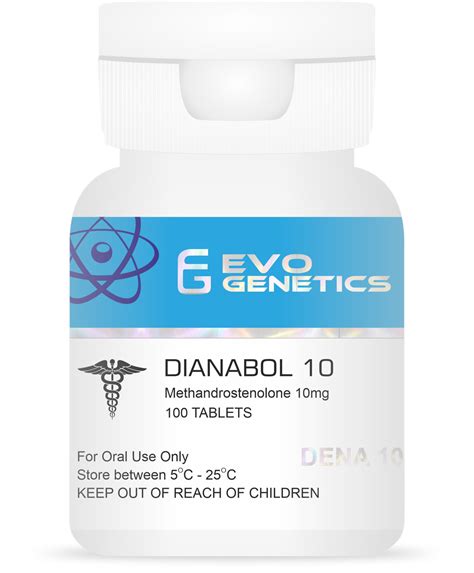 Dianabol Evo Genetics 100 Tabletten X 10 Mg ANABOLIKAPEDIA