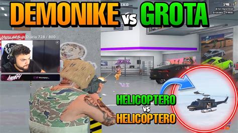 Treta De Pista Grota X Demonike Rolou Um Pipa Combate De Heli X Heli