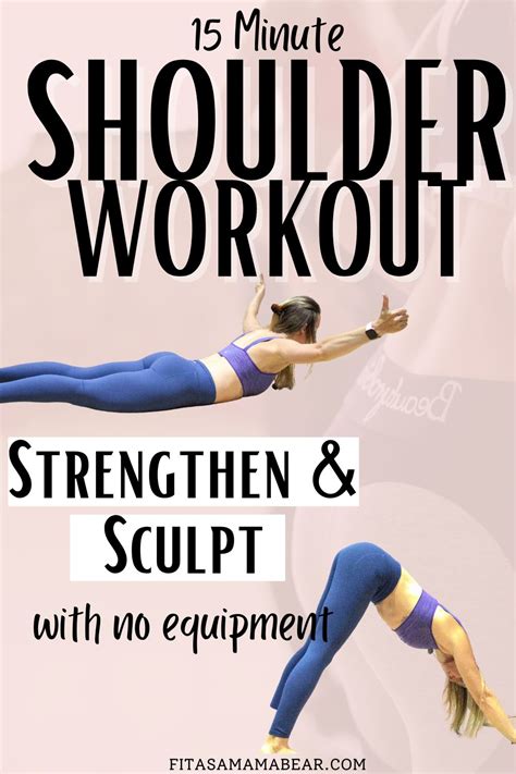 No Equipment Shoulder Workout For Strength (With PDF)