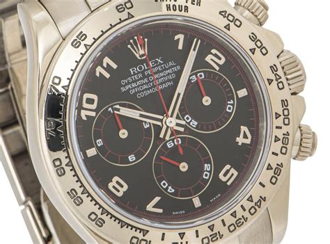 Rolex Daytona White Gold Racing Dial 116509 For Sale At 1stDibs