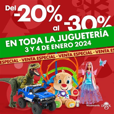 Venta De Reyes Magos Del Sol Y Woolworth Del 20 Al 30 De Descuento