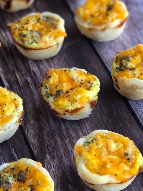 Mini Cheesy Quiche Bites Artofit