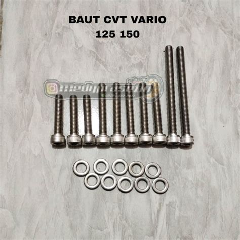 Jual Baut Cvt Vario Stainless Shopee Indonesia