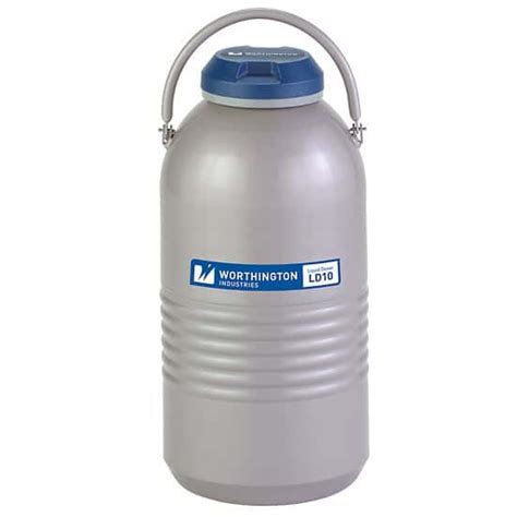 Worthington 10ldb Liquid Nitrogen Storage Dewar 10 L 45 Day Static