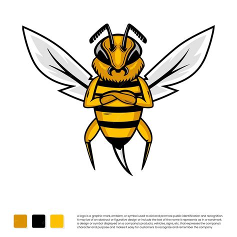 Angry Bee Logo