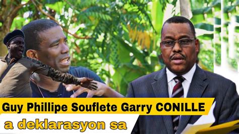 GUY PHILIPPE manje Gèp Garry CONILLE nan Kouri Revolisyon an Atake