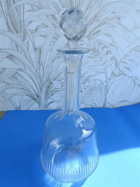 Ancienne Carafe A Eau Vin En Cristal De Baccarat Mod Le Renaissance