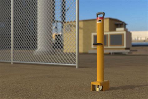 Dual Locking Heavy Duty Removable Bollards Barrier Group