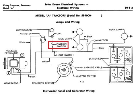 Ignition Barrel John Deere Ignition Switch Diagram John Deer