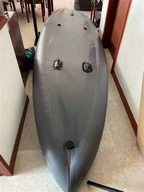 Decathlon Itiwit Inflatable Touring 100 Kayak 2 Or 3 Person Sports