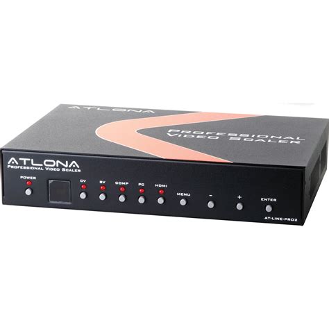 Atlona Video Scaler With HDMI Output AT LINE PRO2 B H Photo