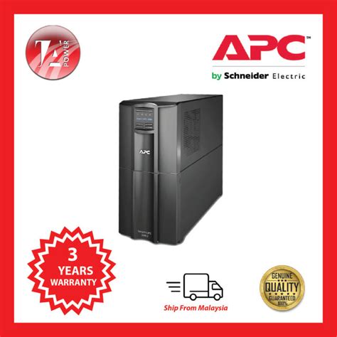 [new] Apc Smart Ups Line Interactive 3kva Tower 230v 8x Iec C13 2x Iec C19 Outlets