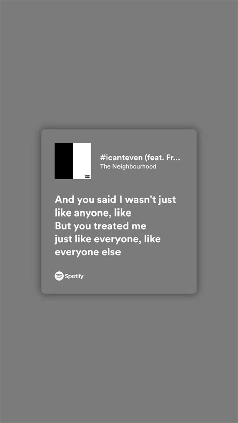 Icanteven By The Neighbourhood Pretty Lyrics Neighborhood Quote