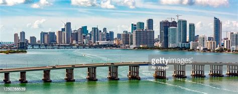 Miami Skyline Aerial Stock-Foto - Getty Images