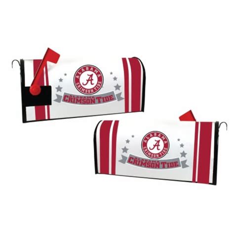 Alabama Crimson Tide Ncaa Officially Licensed Mailbox Cover Logo And