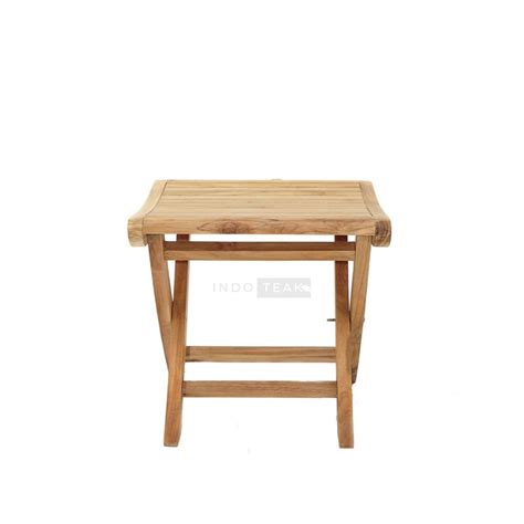 Verve Teak Wood Footstool Indonesia Teak Furniture Outdoor