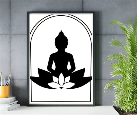 Zen Meditation Drawing Art Print Digital Download Home - Etsy | Art prints, Art drawings ...