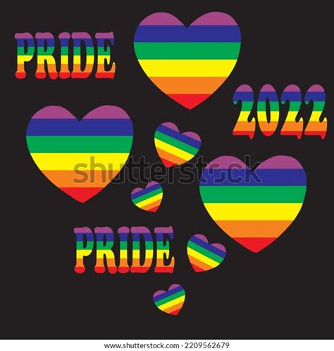 Rainbow Heart Rainbow Vector Lgbt Pattern Stock Vector Royalty Free 2209562679 Shutterstock