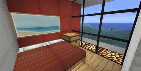 Modern House On A Desert Island Minecraft Map