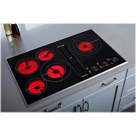 Jenn Air JX3 Euro Style 36 Built In Electric Cooktop Black