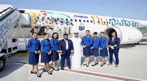 Flydubai Celebrates Argentina National Football Teams World Cup