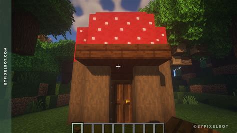 Minecraft How To Build An Easy Mushroom House — Bypixelbot