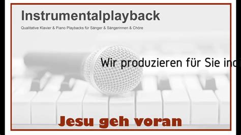 Jesu Geh Voran Beerdigungsmusik Christlich YouTube