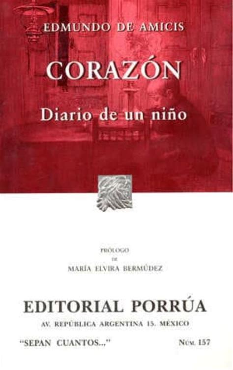 Corazon Diario De Un NiÑo Edmundo De Amicis Casa Del Libro Colombia