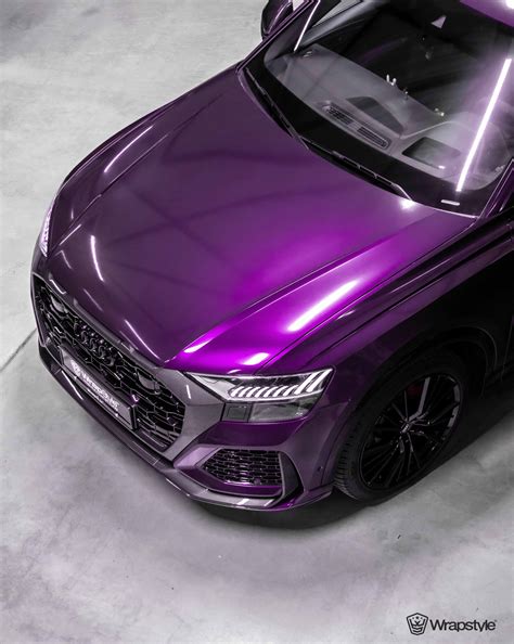 Audi Rs Q Purple Black Iridescent Wrapstyle