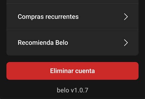 Belo On Twitter Disponibilizamos Un N De Eliminar Cuenta