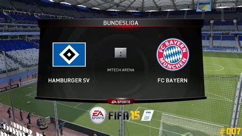 FIFA 15 S01E007 Hamburger SV FC Bayern München Bundesliga Let s